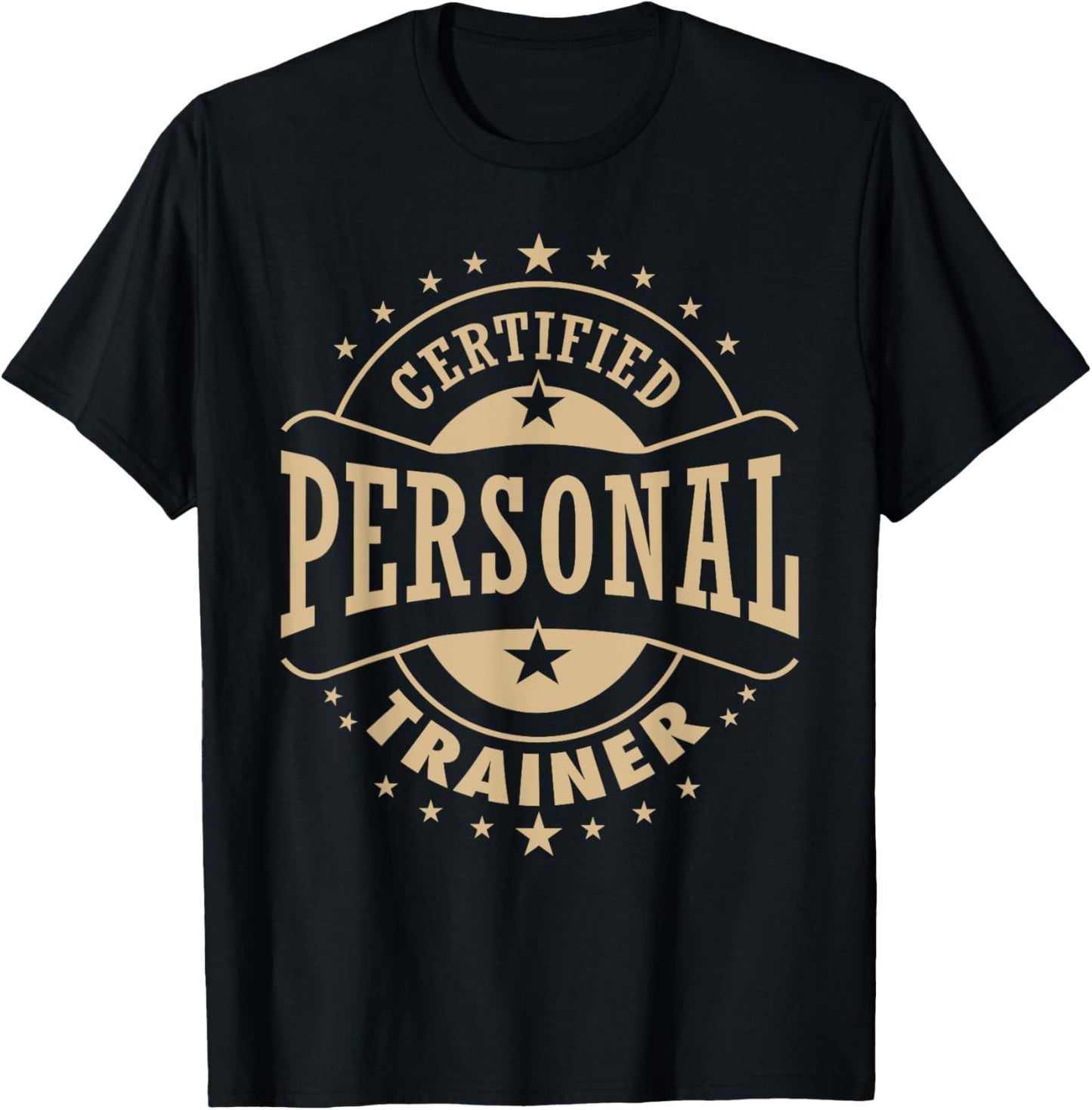 Health & Fitness - Certified Personal Trainer T-Shirt - T-Shirt | Black