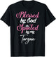 Blessed by God Spoiled by My Tarzan Shirt T-Shirt - T-Shirt | Black