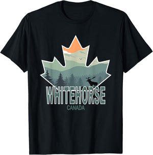 Whitehorse, Yukon, Canada T-Shirt - T-Shirt | Black