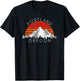 Retro Vintage Portland, Oregon Distressed T-Shirt - T-Shirt | Black