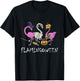Flamingoween Halloween Funny Flamingo T-Shirt - T-Shirt | Black