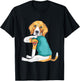 Mother's Day gift funny dog Mom Beagle i love mom tattoo T-Shirt - T-Shirt | Black