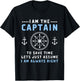 Captain & First Mate Let's Just Assume I'm Always Right Boat T-Shirt - T-Shirt | Black
