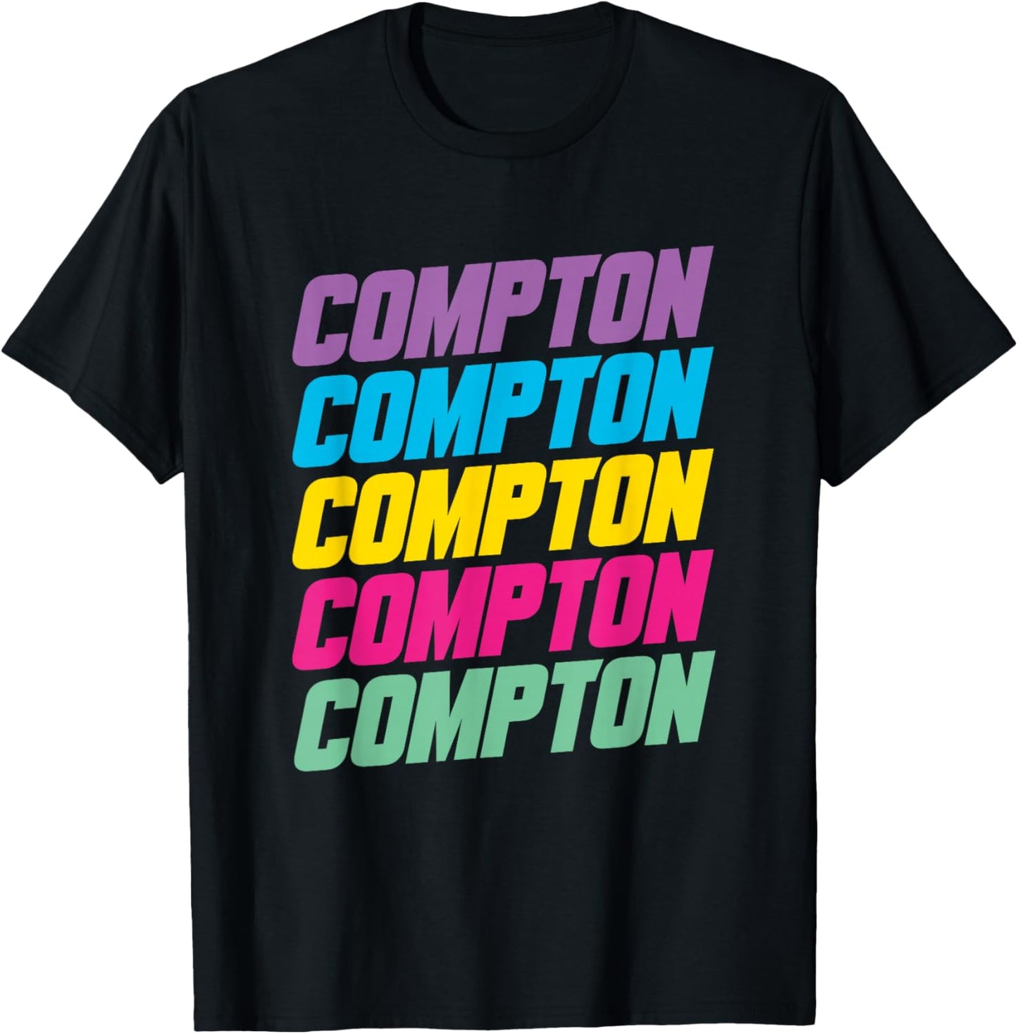Compton T-Shirt - T-Shirt | Black
