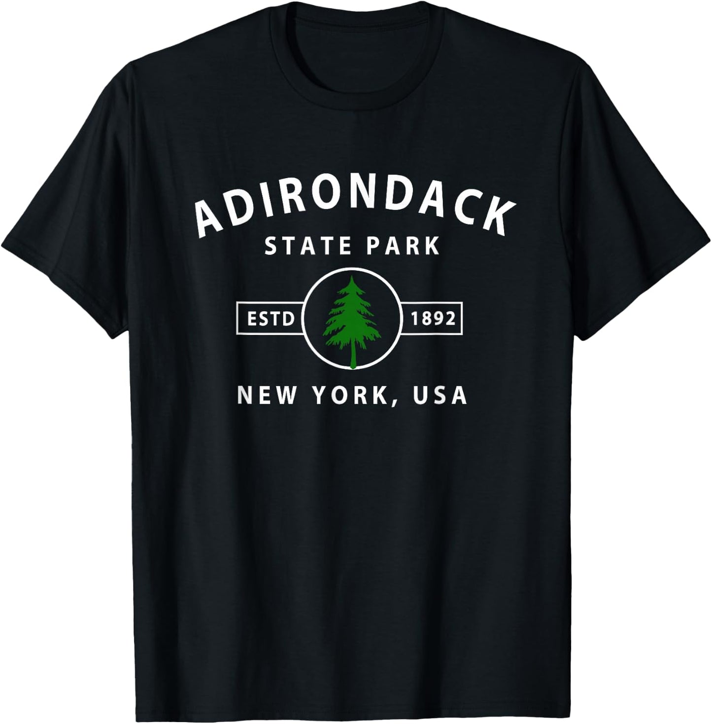 Adirondack State Park New York Gifts NY T-Shirt - T-Shirt | Black