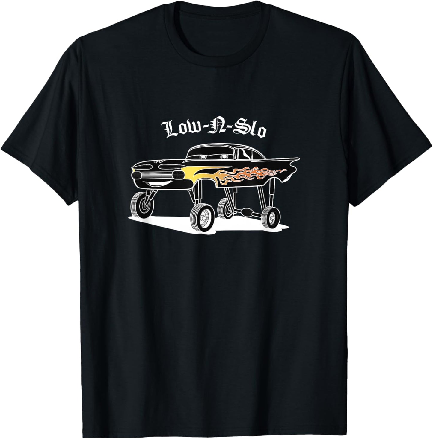 Disney Pixar Cars Low-N-Slo Lowrider Ramone Urban Style T-Shirt - T-Shirt | Black