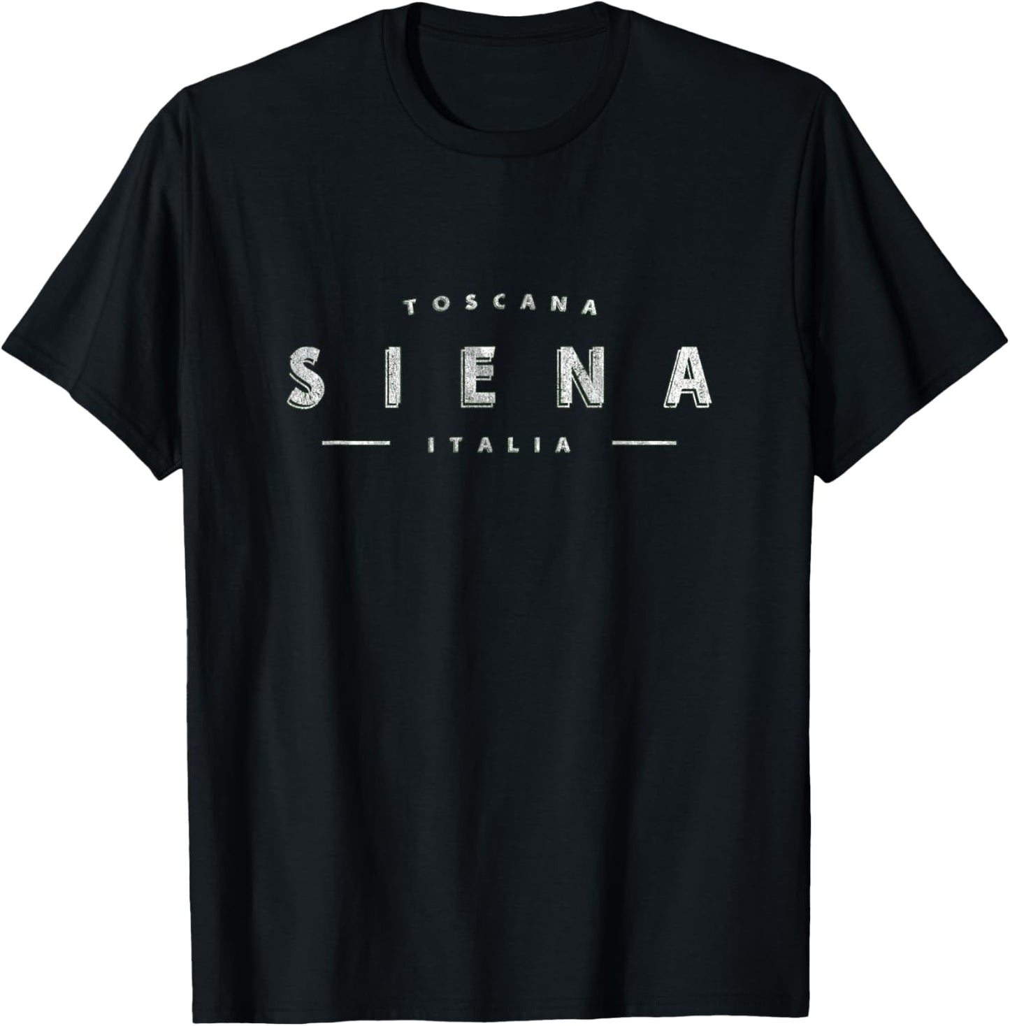 Siena Tuscany Italy - Siena Toscana Italia T-Shirt - T-Shirt | Black