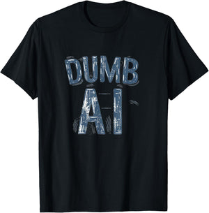 Dumb AI Logo Costume for Man and Woman T-Shirt - T-Shirt | Black