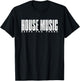 House Music Keeps You Young - EDM DJ Distressed T-Shirt - T-Shirt | Black