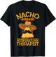 Nacho Average Respiratory Therapist RT Asthma Cinco de Mayo T-Shirt - T-Shirt | Black