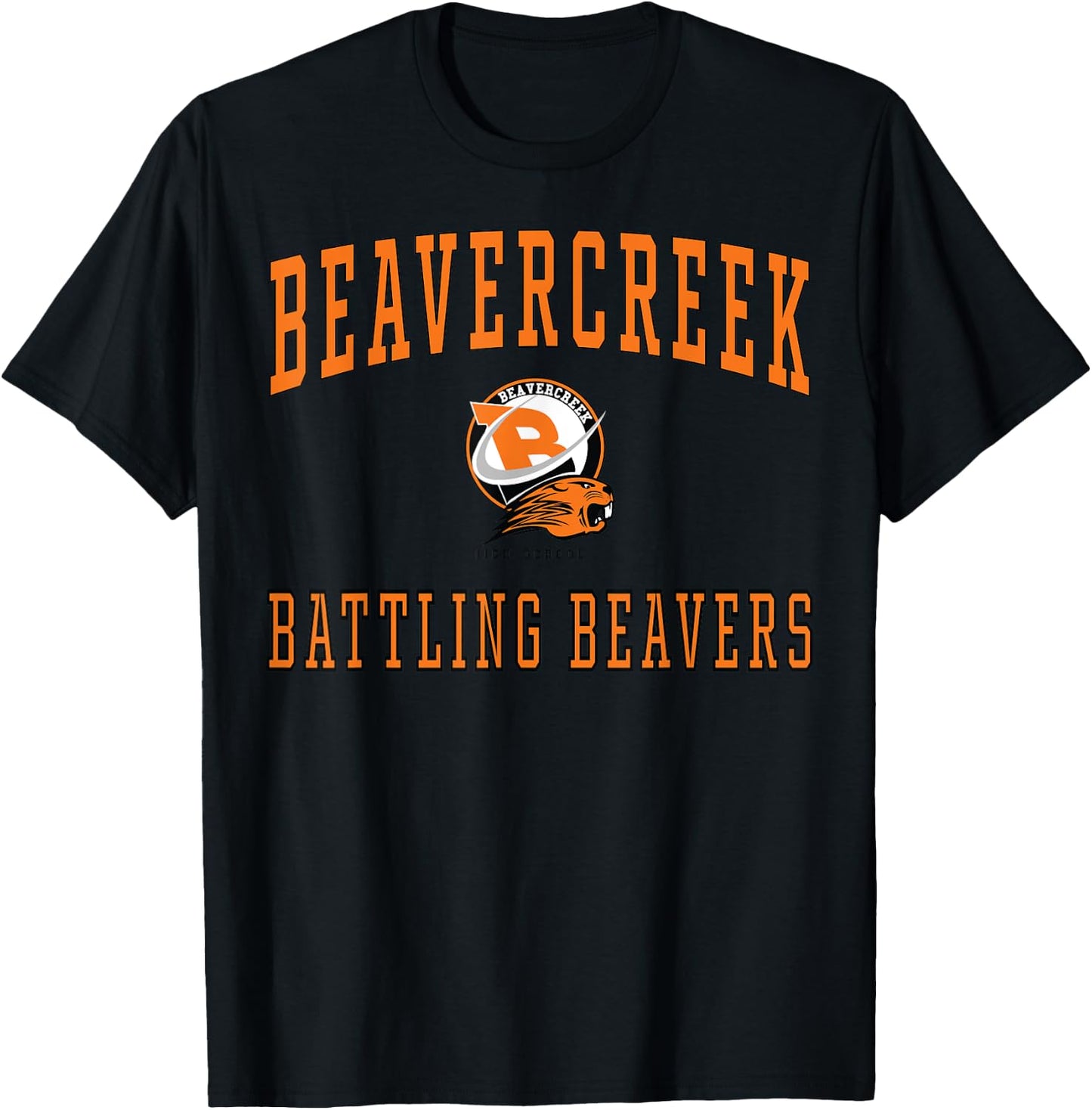 Beavercreek High School Beavers C1 T-Shirt - T-Shirt | Black