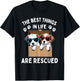 Cool Animal Rescue Art Women Animal Rescuer Lover T-Shirt - T-Shirt | Black
