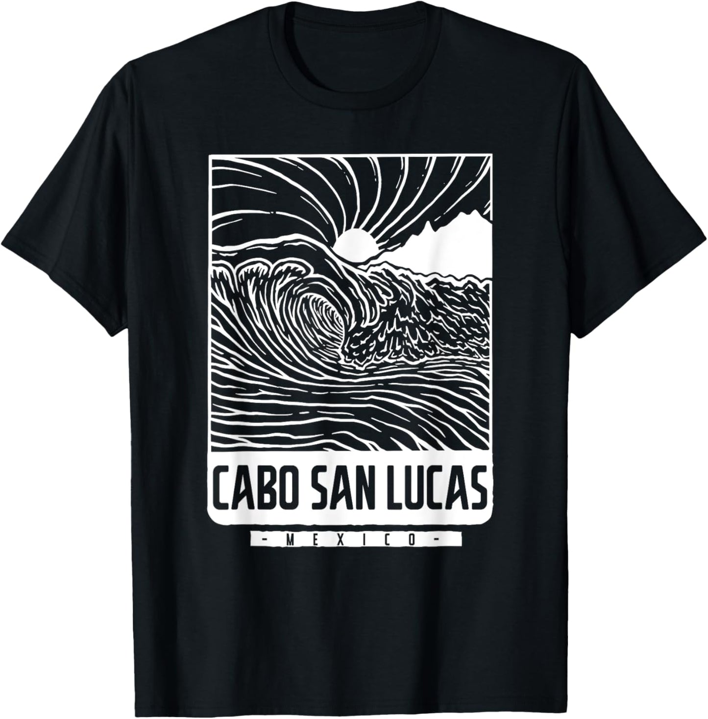 Cabo San Lucas Mexico T-Shirt - T-Shirt | Black