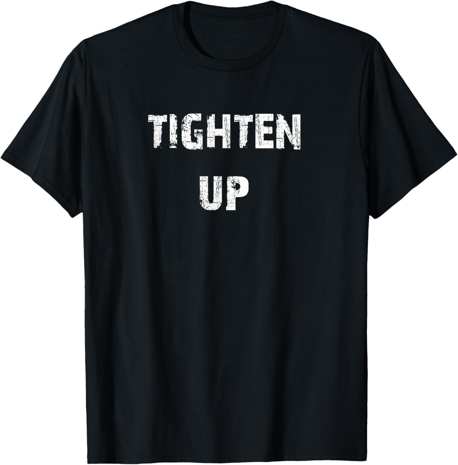 Buy Cool Shirts Tighten Up - -Adults, -Kids - Black - Small - Short Sleeve - Cotton 60%, Polyester 40% T-Shirt - T-Shirt | Black