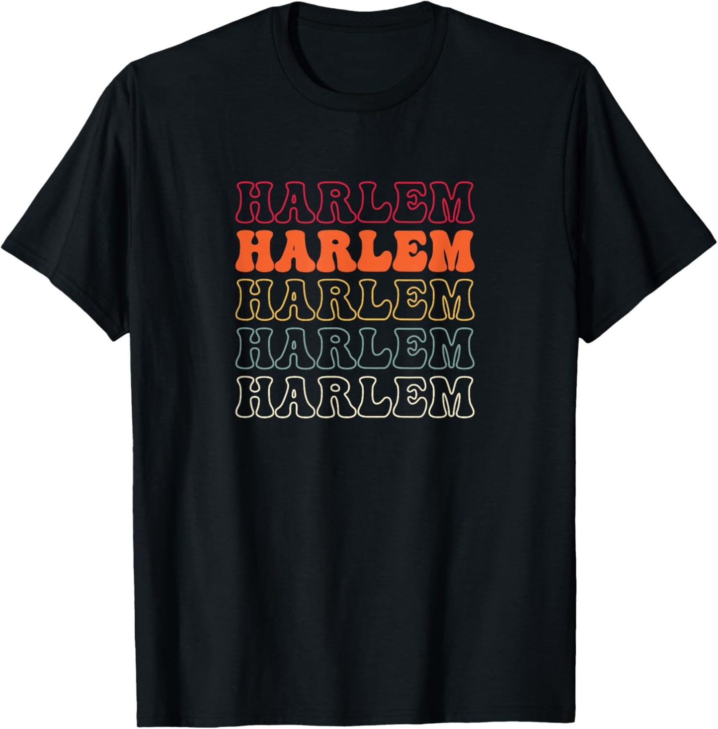Harlem T-Shirt - T-Shirt | Black