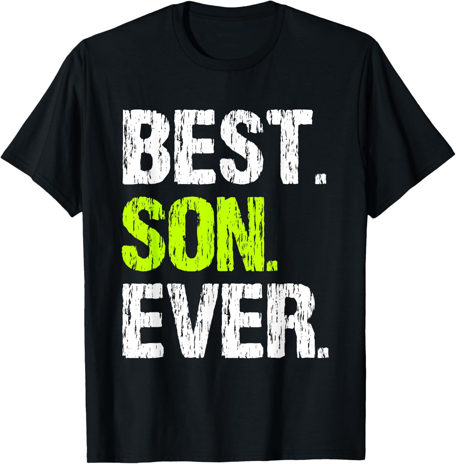Best Son Ever Cool Family Funny T-Shirt - T-Shirt | Black