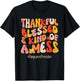 Thankful Blessed Daycare Provider Fall Vibes Thanksgiving T-Shirt - T-Shirt | Black