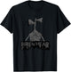 Sirenhead Siren Head Creepy Horror trick or treat T-Shirt - T-Shirt | Black