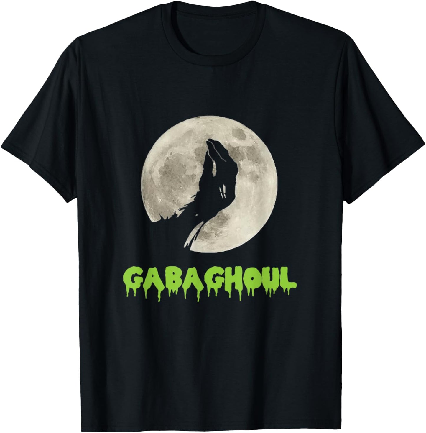 Gabaghoul Halloween Spooky T-Shirt - T-Shirt | Black