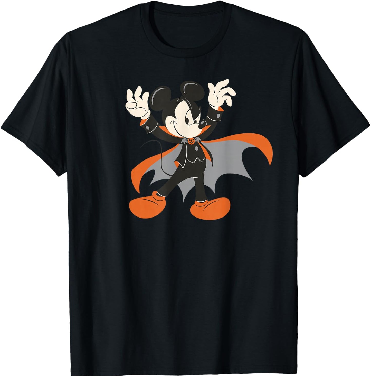 Disney Halloween Mickey Mouse Magic Art T-Shirt - T-Shirt | Black