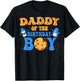 Daddy Of The Birthday Boy Milk and Cookies Lover T-Shirt - T-Shirt | Black