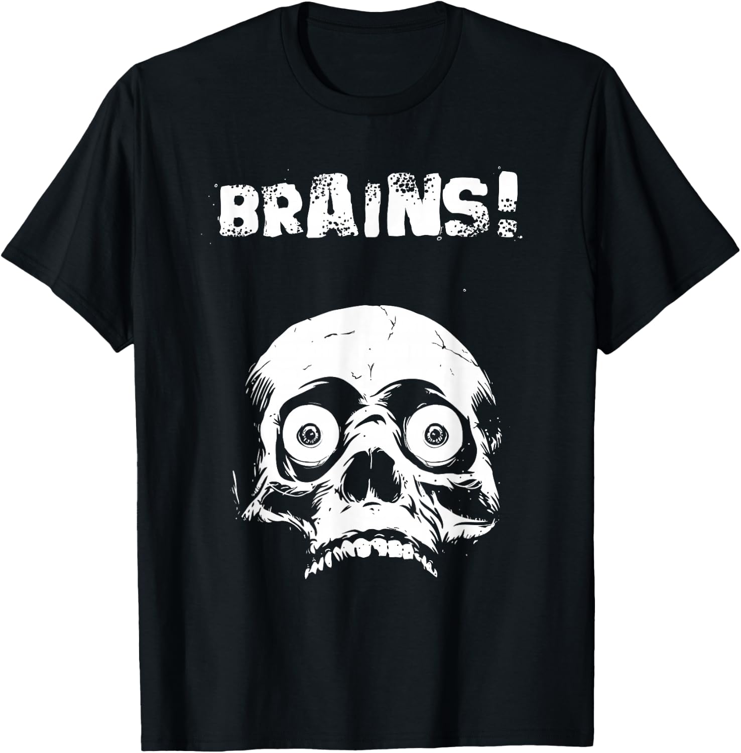 The Zombie & Gifts Company -Adults, -Kids Black Halloween Zombie T-Shirt - T-Shirt | Black