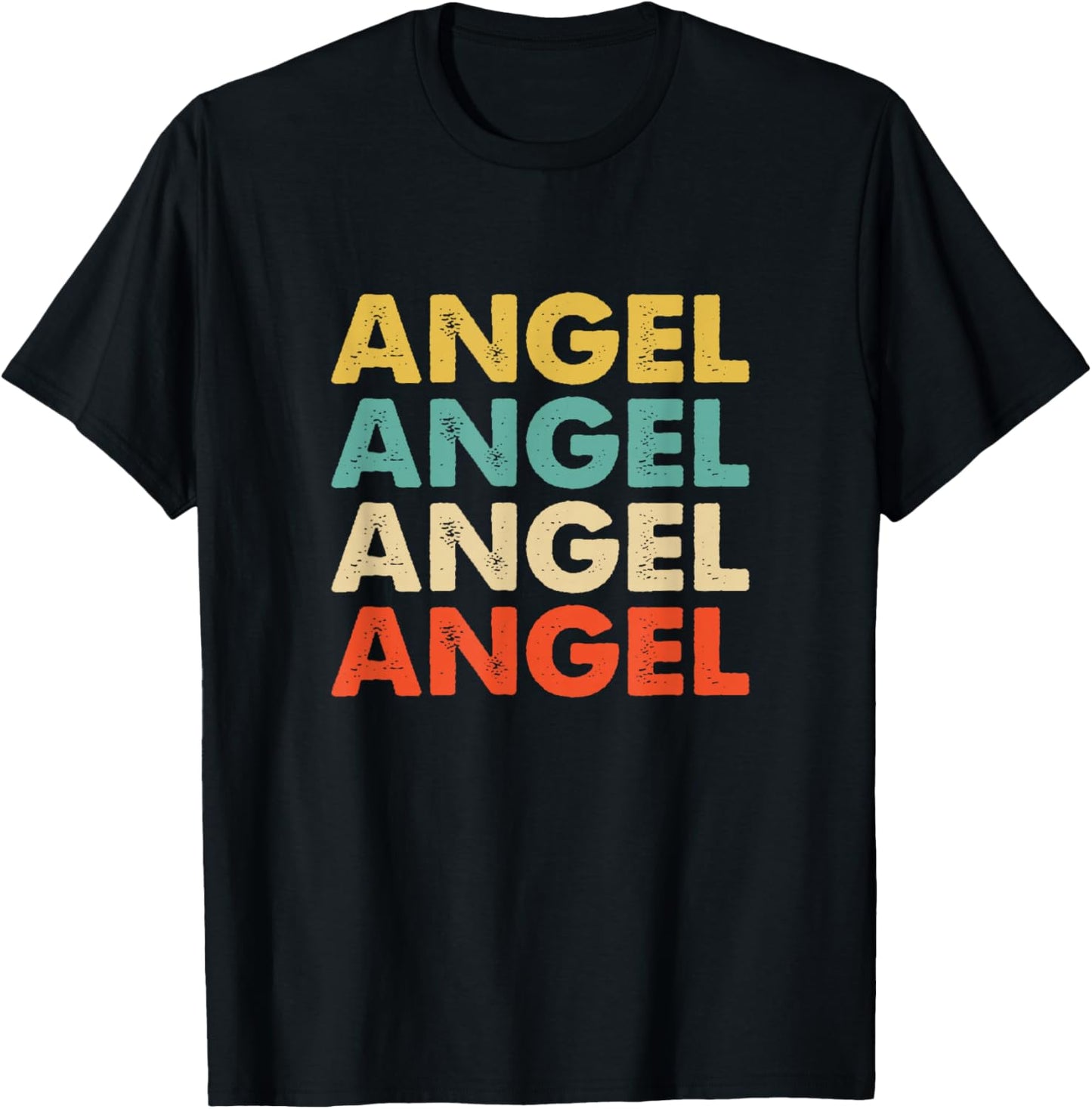 Angel Name T-Shirt - T-Shirt | Black