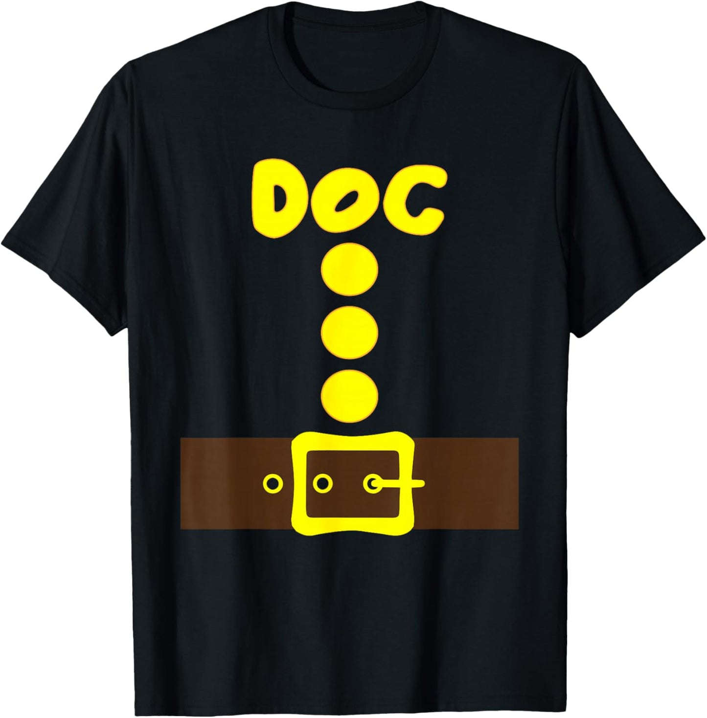 Dwarf Halloween Costume Family Group Matching Color Dwarf T-Shirt - T-Shirt | Black