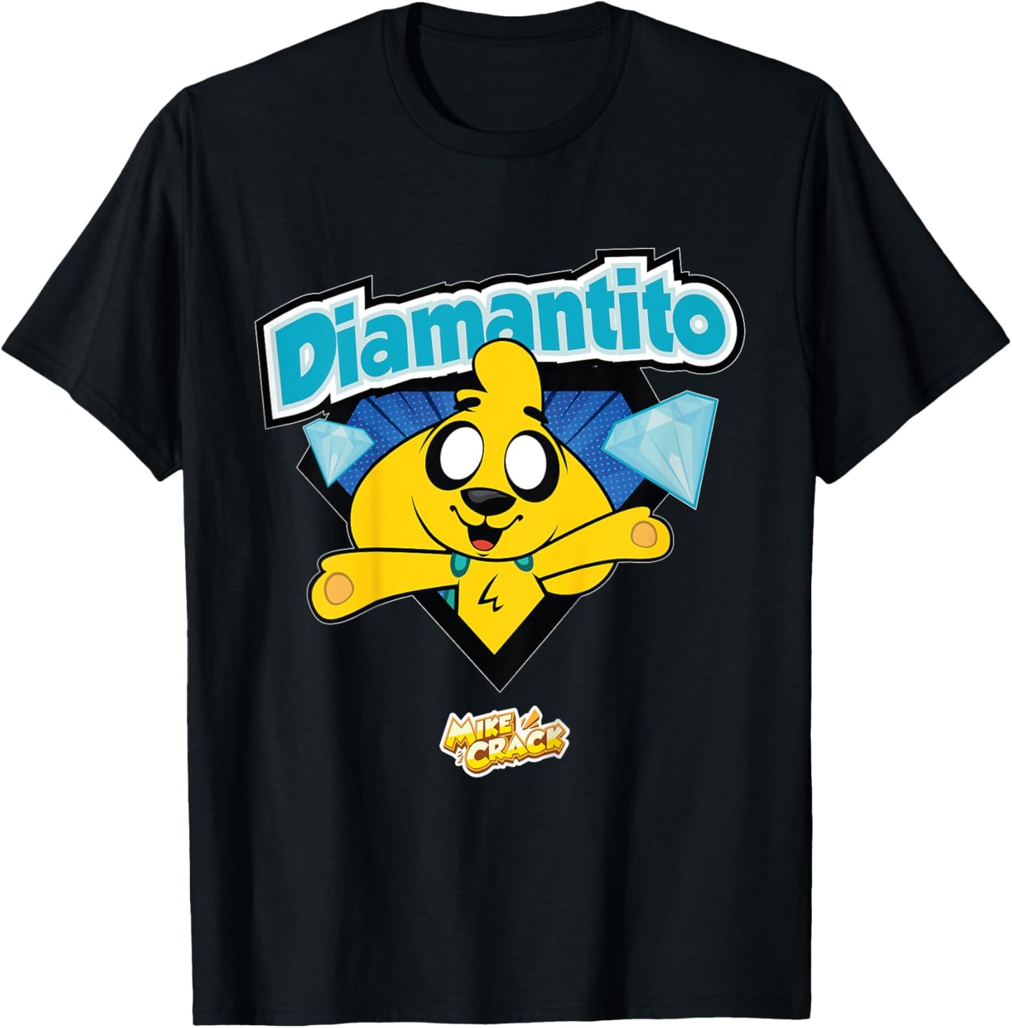Kids Mikecrack "El Youtuber más prro del mundo" T-Shirt - T-Shirt | Black