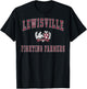 Lewisville High School Fighting Farmers C1 T-Shirt - T-Shirt | Black