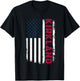 Kirkland USA Flag Lover Patriotic American Kirkland T-Shirt - T-Shirt | Black