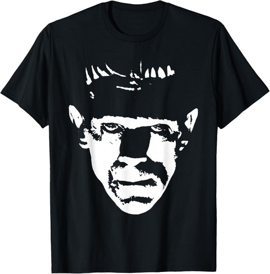 Classic Monsters Vintage Halloween Frankenstein Costume T-Shirt - T-Shirt | Black