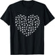 Tarantula Spider lover heart men kids boys girls T-Shirt - T-Shirt | Black