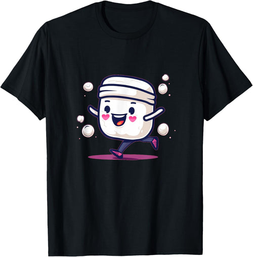 Jogging Marshmallow with Headband Costume for Boys and Girls