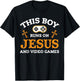 Video Games Gamer Gaming Jesus Religion T-Shirt - T-Shirt | Black