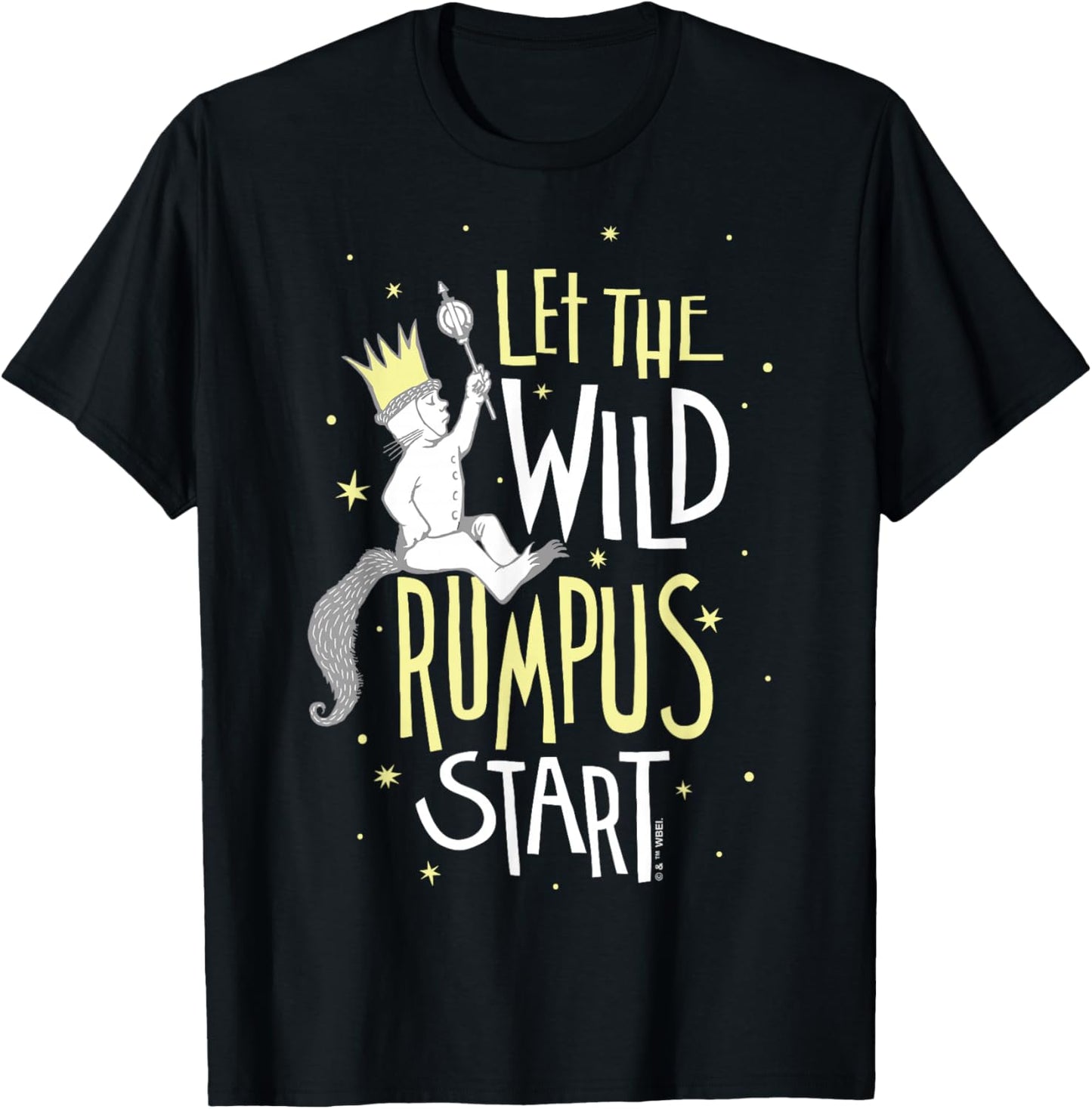 Where The Wild Things are - Max Let The Wild Rumpus Start T-Shirt - T-Shirt | Black