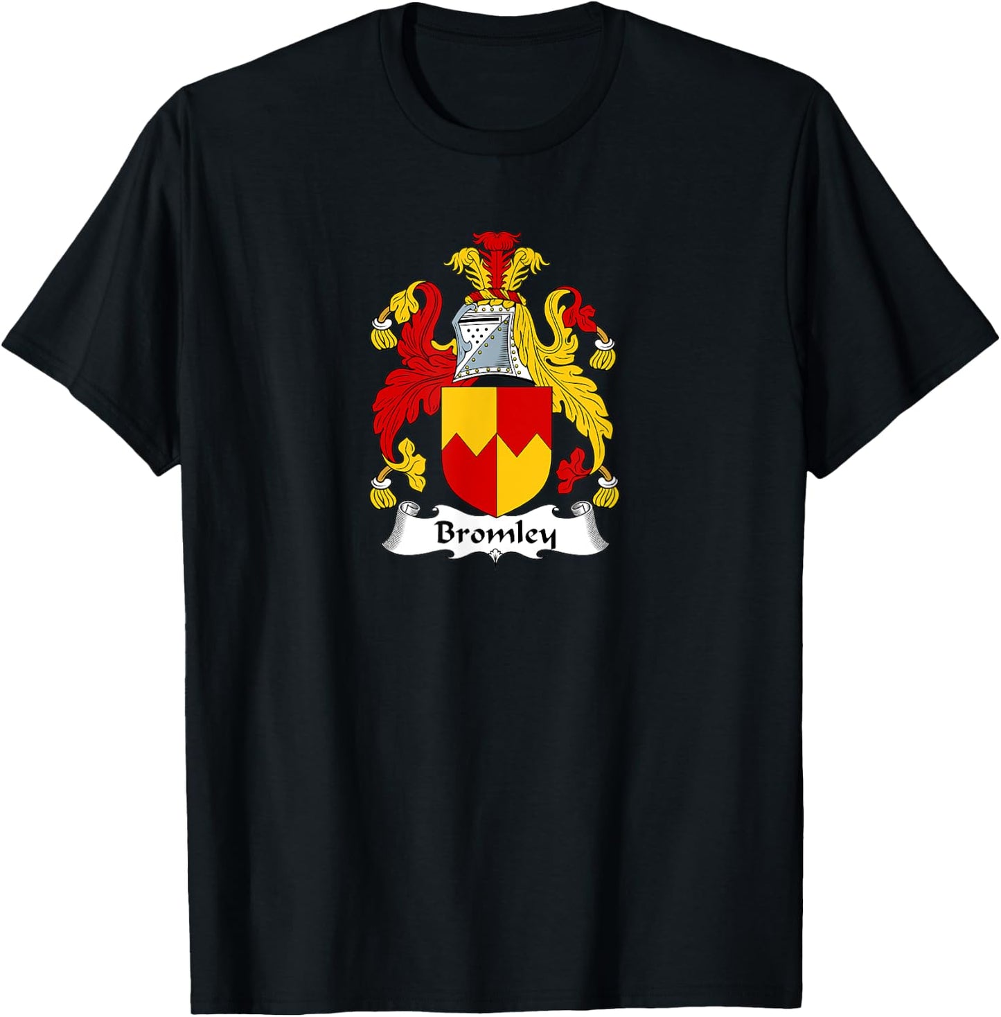 Bromley Coat of Arms - Family Crest Shirt T-Shirt - T-Shirt | Black