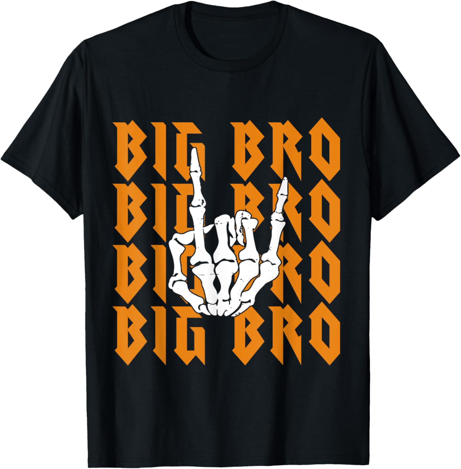 Bad Two Big Bro To The Bone Birthday 2 Years Old Funny T-Shirt - T-Shirt | Black