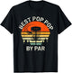 Disc Golf Grandpa Best Pop Pop By Par Frisbee Father's Day T-Shirt - T-Shirt | Black