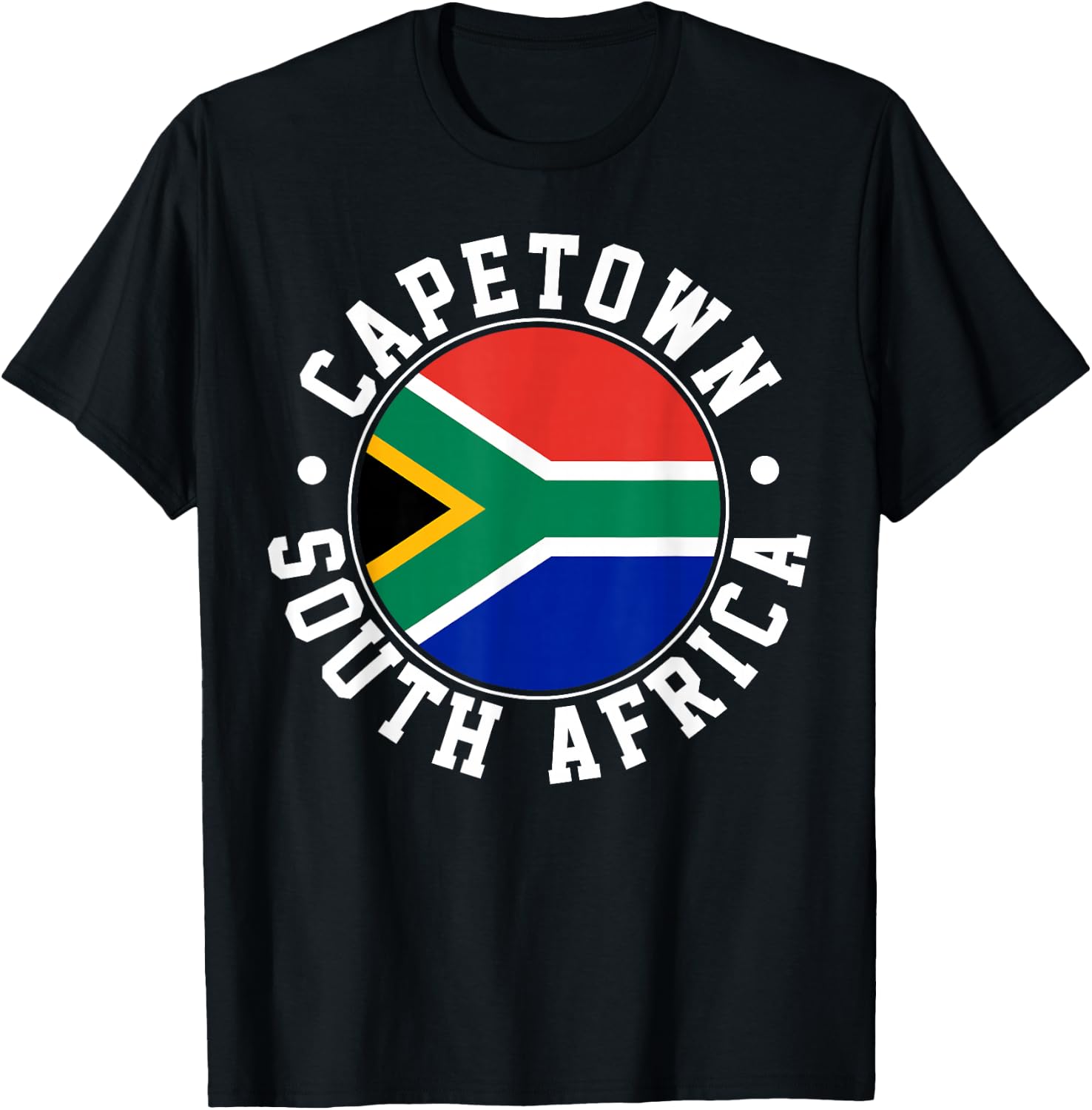 Cape Town South Africa T-Shirt - T-Shirt | Black