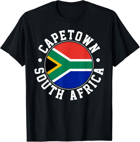Cape Town South Africa T-Shirt - T-Shirt | Black