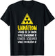 Radiation Would Be So Much More Rewarding If Cancer Screamed T-Shirt - T-Shirt | Black