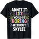 SKYLEE Personalized Name Funny Cute Custom SKYLEE Name T-Shirt - T-Shirt | Black