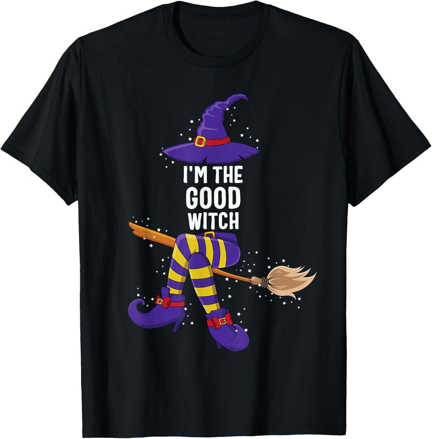 Im the Good Witch Shirt Halloween Matching Group Costume T-Shirt - T-Shirt | Black