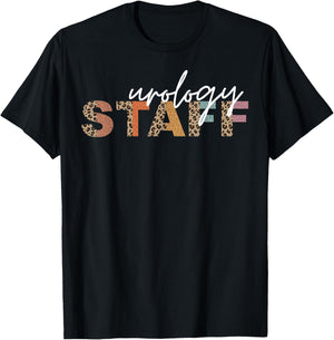 Urology Staff Teams Crew Nurse Medical Assistant Doctor T-Shirt - T-Shirt | Black