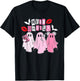 Mean Ghouls Ghost, Halloween Pink Lovers, Funny Mean Ghouls T-Shirt - T-Shirt | Black