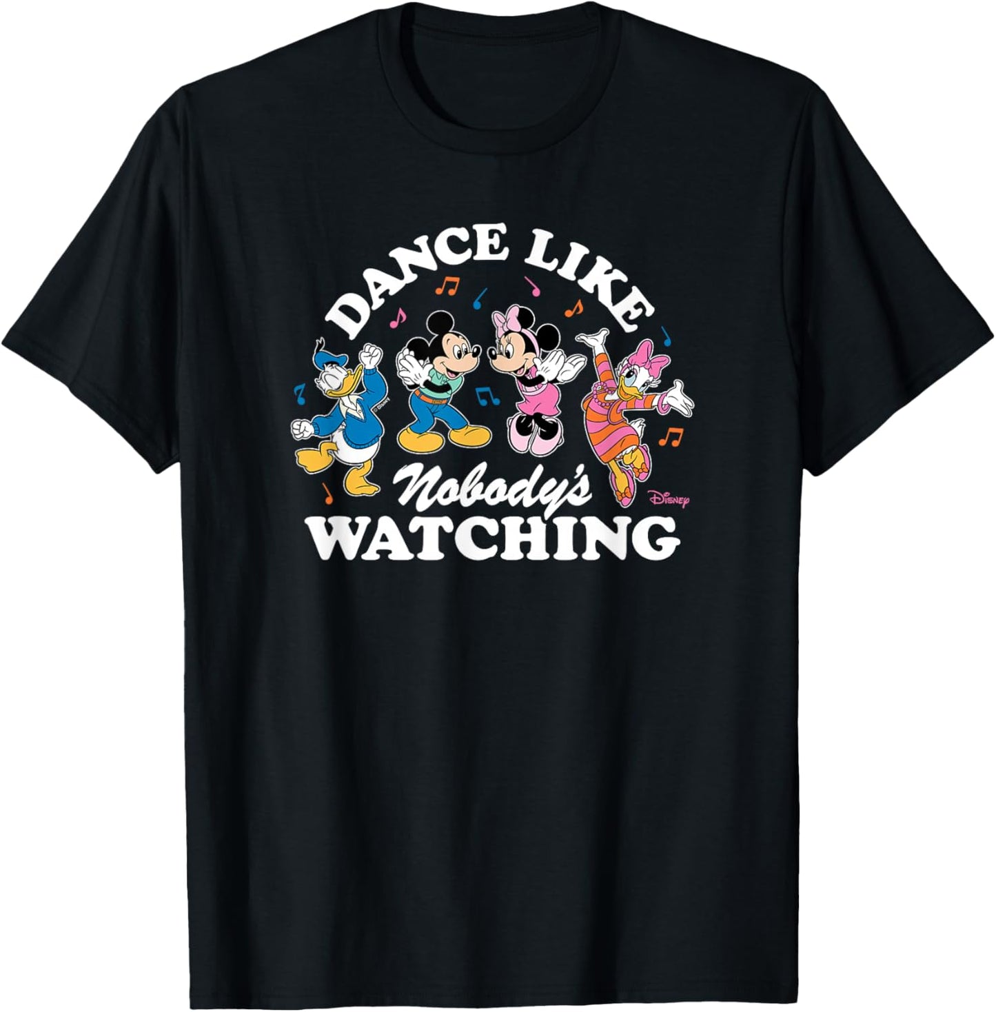 Disney - Dance Like Nobody's Watching T-Shirt - T-Shirt | Black