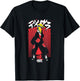 Naruto Shippuden Deidara Jutsu with Kanji Anime T-Shirt - T-Shirt | Black