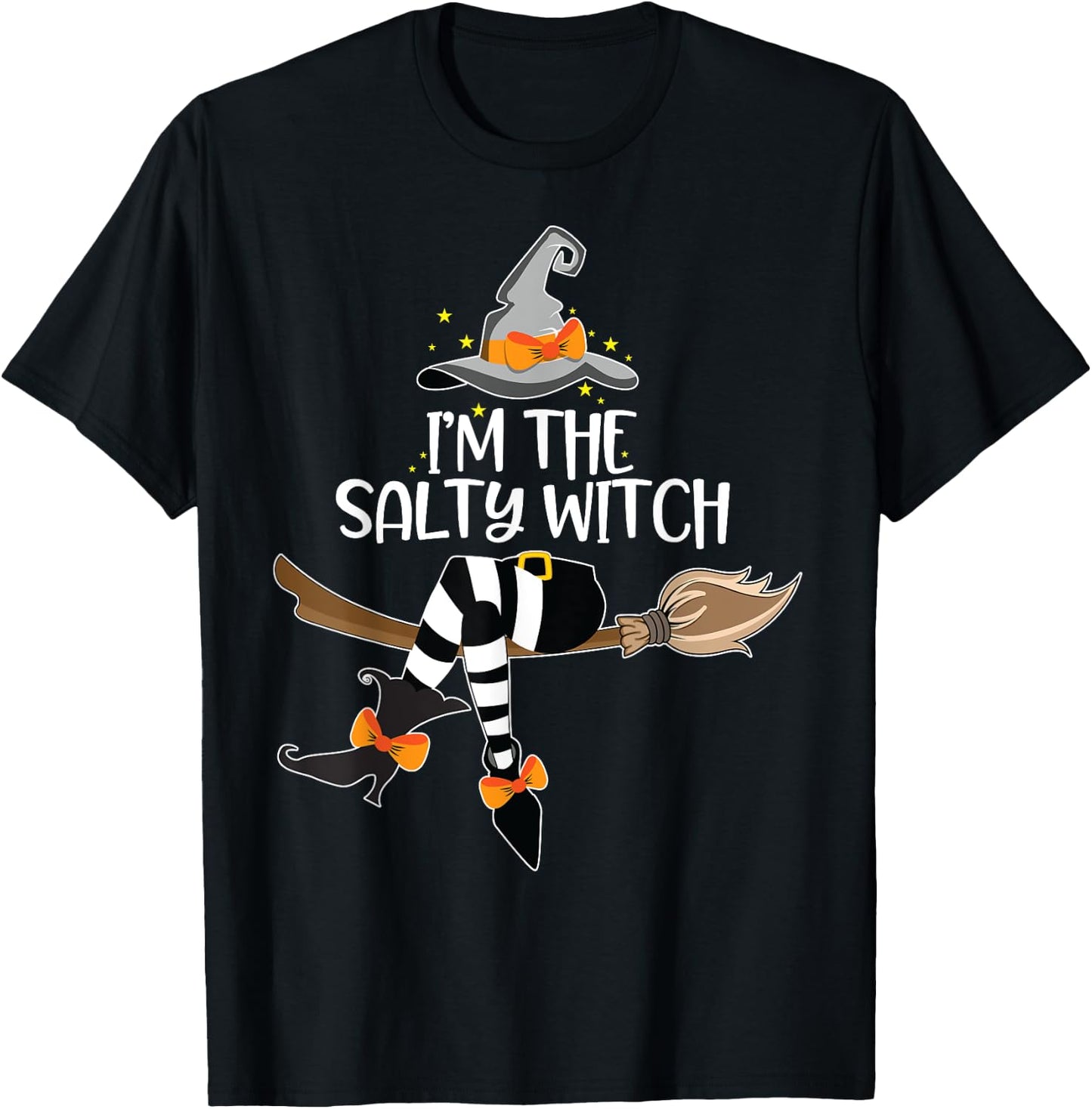 Im the Salty Witch Halloween Matching Group Costume T-Shirt - T-Shirt | Black