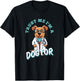 Glaube Mir Ich Bin Ein Dogtor | Funny Veterinarian Dog T-Shirt - T-Shirt | Black